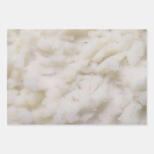 Kartoffelpüree Geschenkpapier Set (Vorderseite)