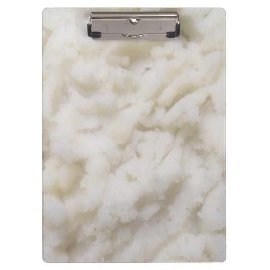 Kartoffelpüree Klemmbrett (Vorderseite)