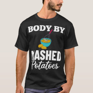 Kartoffelpüree Knoblauch Schmetterlinge Kartoffeln T-Shirt