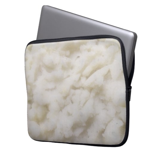 Kartoffelpüree Laptopschutzhülle (Vorderseite Links)