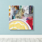 Kartoffelpüree Leinwanddruck (Insitu (Holzboden))