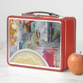 Kartoffelpüree Metall Brotdose (Beispiel)