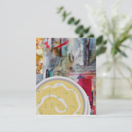 Kartoffelpüree Mitteilungskarte