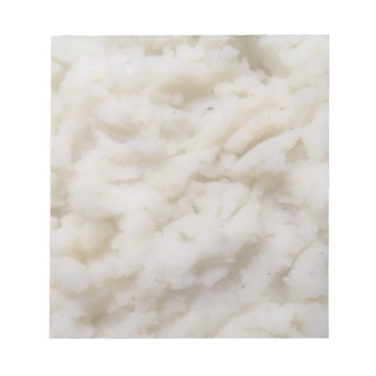 Kartoffelpüree Notizblock (Vorderseite)