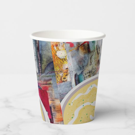 Kartoffelpüree Pappbecher (Rückseite)