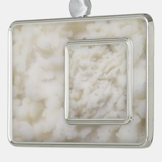 Kartoffelpüree Rahmen-Ornament Silber (Links)