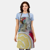 Kartoffelpüree Schürze (Getragen)