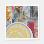 Kartoffelpüree Serviette (Vorderseite)