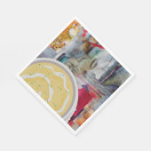 Kartoffelpüree Serviette (Ecke)