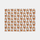 Kartoffelpüree Snack Food Appetizer Bacon Fleecedecke (Vorderseite (Horizontal))