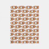 Kartoffelpüree Snack Food Appetizer Bacon Fleecedecke (Vorderseite)