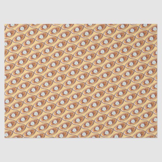 Kartoffelpüree Snack Food Appetizer Bacon Seidenpapier (Vorderseite)