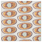 Kartoffelpüree Snack Food Appetizer Bacon Stoff (Muster)