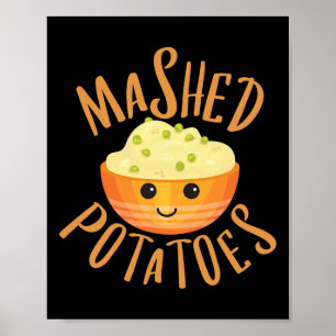 Kartoffelpüree und das am besten passende Hallowee Poster