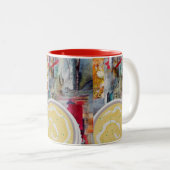 Kartoffelpüree Zweifarbige Tasse (VorderseiteRechts)