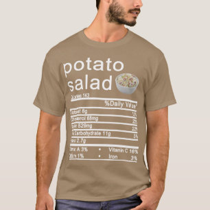 Kartoffelsalat Ernährung Fakten T-Shirt