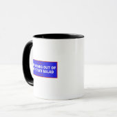 Kartoffelsalat Funny Meme Tasse (Vorderseite Links)