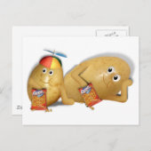 Kartoffelsalat - Mutterkuchen Postkarte (Vorne/Hinten)