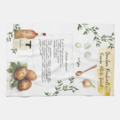 Kartoffelsalat | Rezpe Heirloom Teetücher Geschirrtuch (Horizontal)