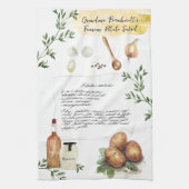 Kartoffelsalat | Rezpe Heirloom Teetücher Geschirrtuch (Vertikal)