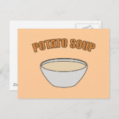 Kartoffelsuppe Postkarte (Vorne/Hinten)
