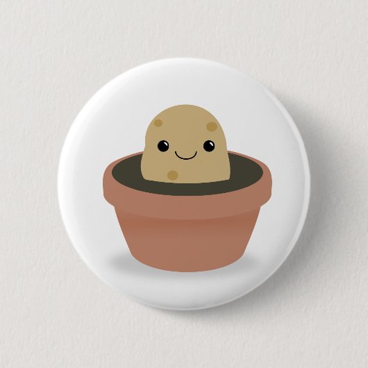 Kartoffelzeichen Button (Vorderseite)