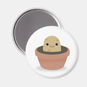 Kartoffelzeichen Magnet (Vorderseite/Rückseite)