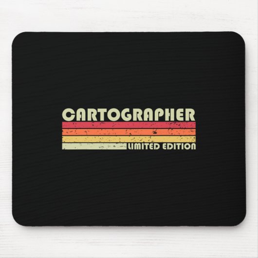 Kartograf Funny Job Title Profession Birthday W Mousepad (Vorne)
