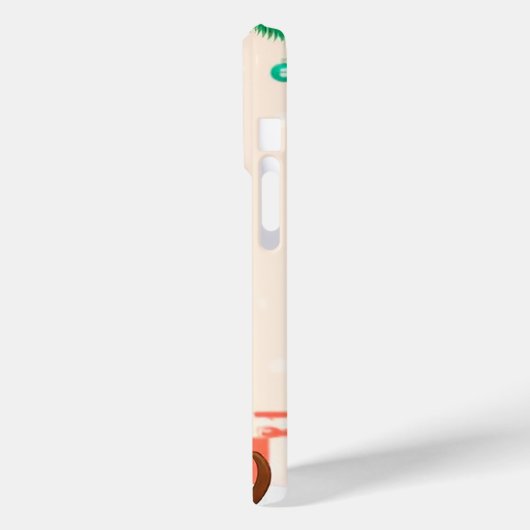 Kartographenhund Case-Mate iPhone Hülle (Rückseite / Links)