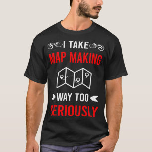 Kartographiekartographie-Kartograf-Kartograf T-Shirt