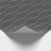 Kartographiepapier für Herzverbindung Geschenkpapier (Ecke)