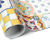 Kartographiepapier Geschenkpapier (Rolleneckpunkt)