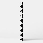 Karton aus schwarzem und weißem Marmor Case-Mate iPhone Hülle (Rückseite / Rechts)