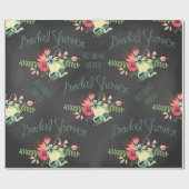 Karton-Brautparty-Blume Wrapper Geschenkpapier (Flach)