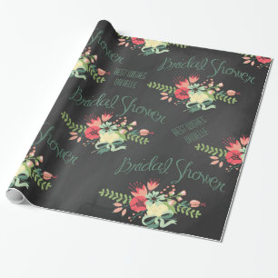 Karton-Brautparty-Blume Wrapper Geschenkpapier