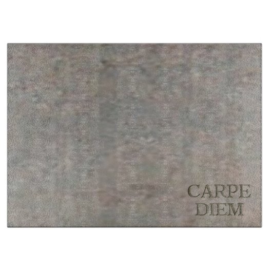 Karton Diem Stein Schneidebrett (Vorderseite)