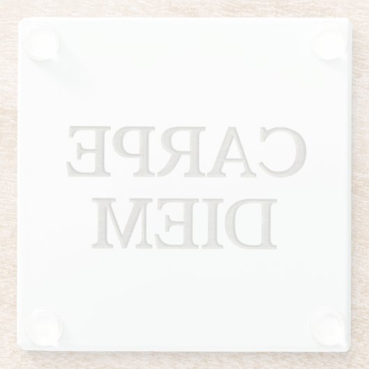 Karton Diem Untersetzer (Rückseite)