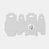 Karton für Vintage Rosen Geschenkschachtel (Ungefaltet)