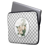 Karton für Vintage Rosen Laptopschutzhülle (Vorderseite Links)