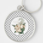 Karton für Vintage Rosen Schlüsselanhänger (Vorne)