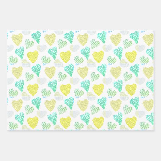 Karton, Geschenkpapier, Packpapier Geschenkpapier Set (Vorderseite 3)