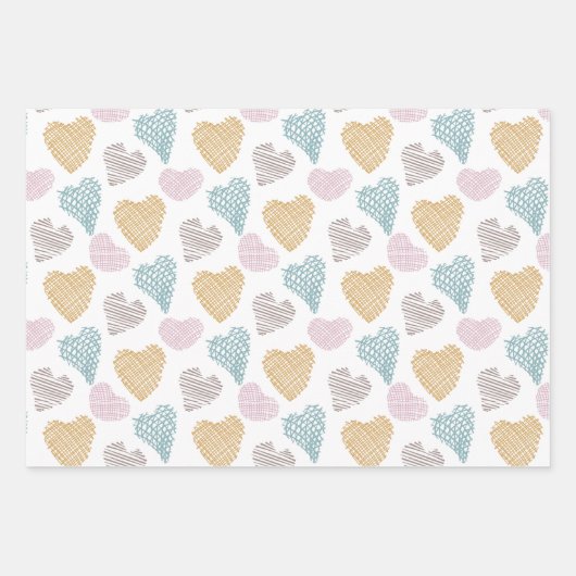 Karton, Geschenkpapier, Packpapier Geschenkpapier Set (Vorderseite)