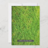 Karton Green Farm Traktor Kindergeburtstag Party Einladung (Rückseite)