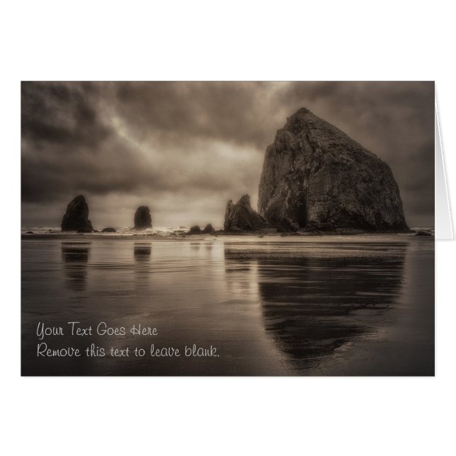 Karton: Haystack Rock and Needles geschweißt (Vorderseite (Horizontal))