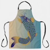 Karton, japanisches Design Schürze (Vorderseite)