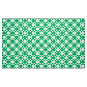 Karton Mitte des Jahrhunderts - Jade grün und weiß Stoff (Fat Quarter (45,7 x 55,9 cm))