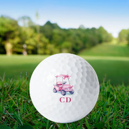 Karton-Monogramm Golfball