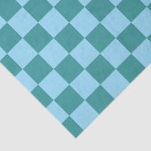Karton-Muster grün und blau Seidenpapier (Ausschnitt)
