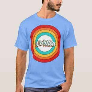 Karton Name Shirt Vintag Karton Circle