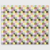 Karton Pastel Heart mit Fotos Valentine Geschenkpapier (Flach)